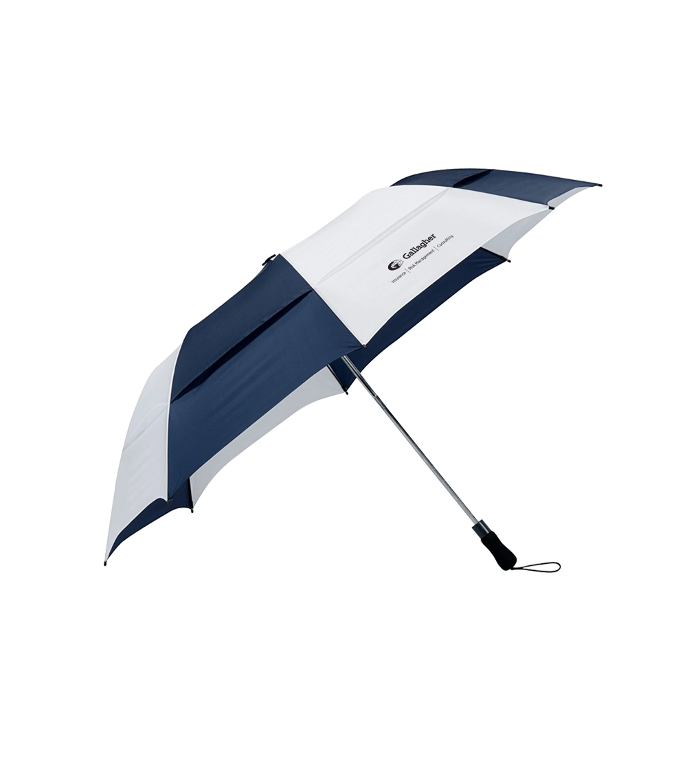 Vented Auto Open Folding Golf Umbrella