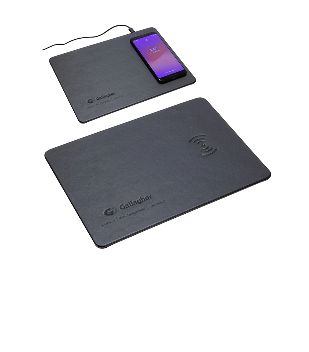 Mouse Pad with Wireless Charger